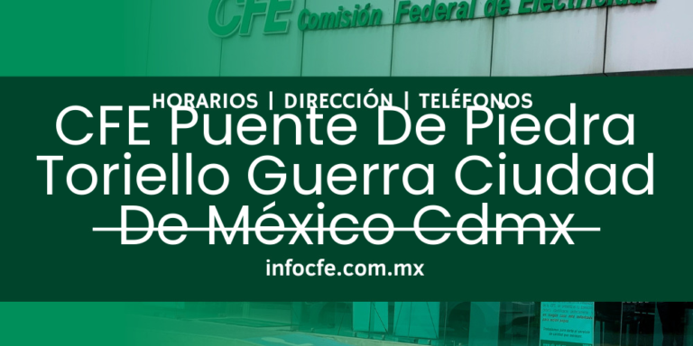 CFE Puente De Piedra Toriello Guerra Ciudad De México Cdmx